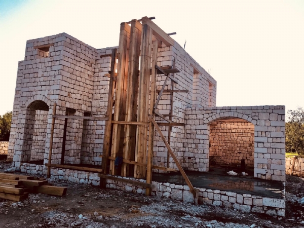 Gölköy Taş Villaları Yapım Aşaması